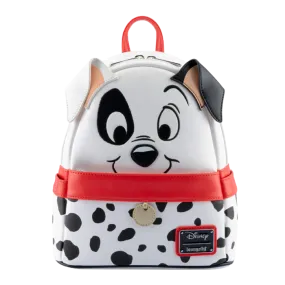 Disney 70th Anniversary Collection : 101 Dalmatians - Patch Faux Leather Mini Backpack Bag Loungefly