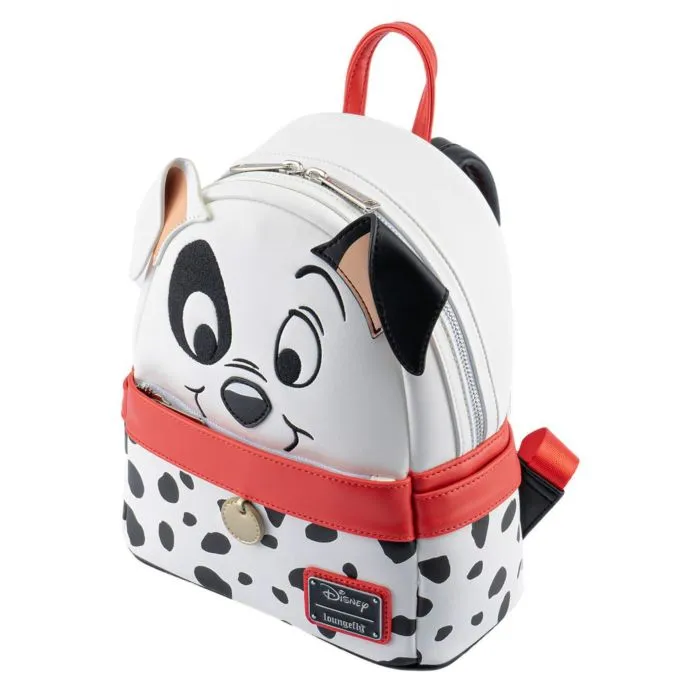 Disney 70th Anniversary Collection : 101 Dalmatians - Patch Faux Leather Mini Backpack Bag Loungefly