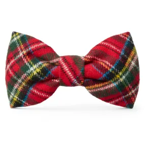 Dog and Cat Bowtie: Tartan Plaid Flannel