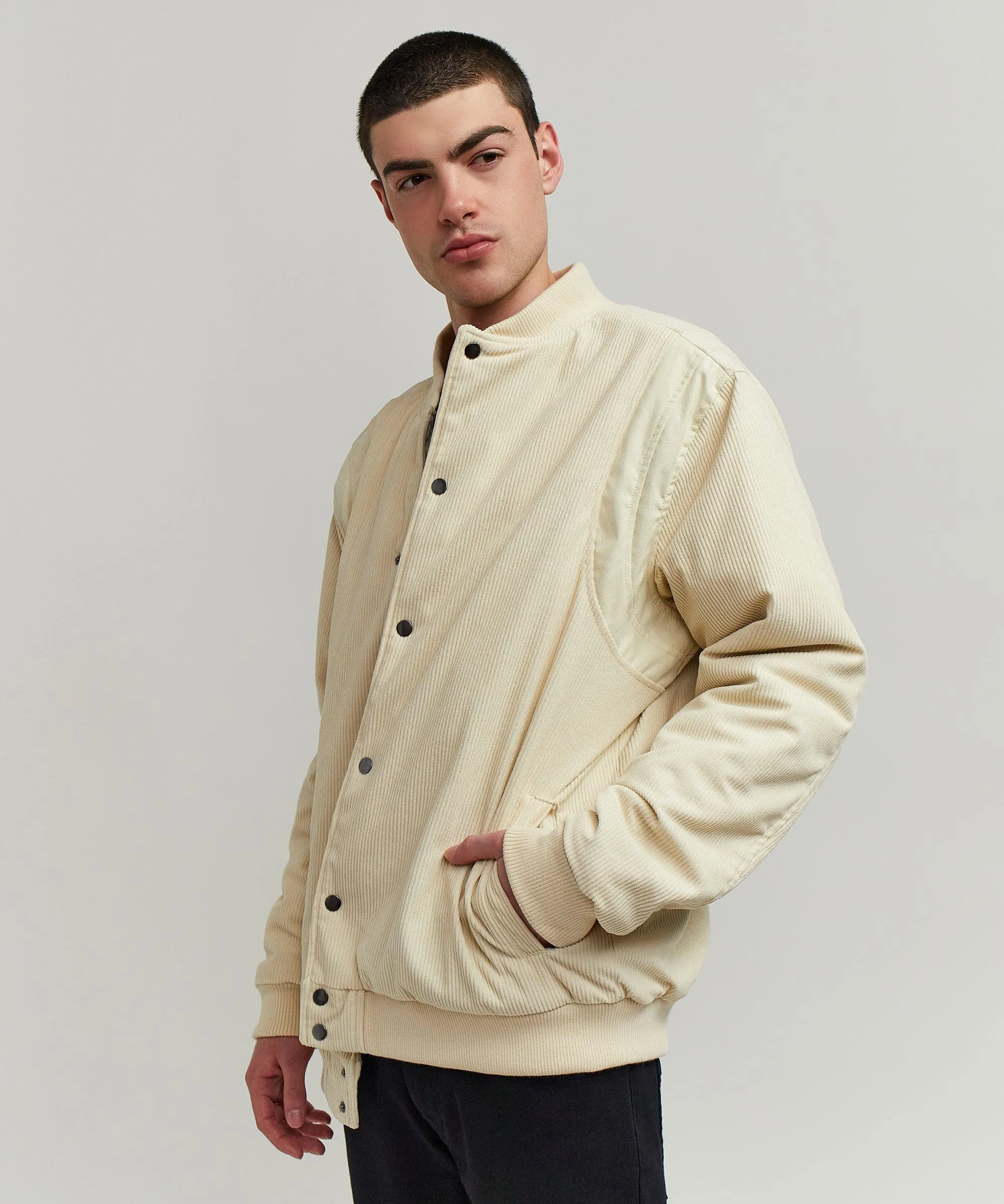 Elevate Corduroy Jacket - Tan