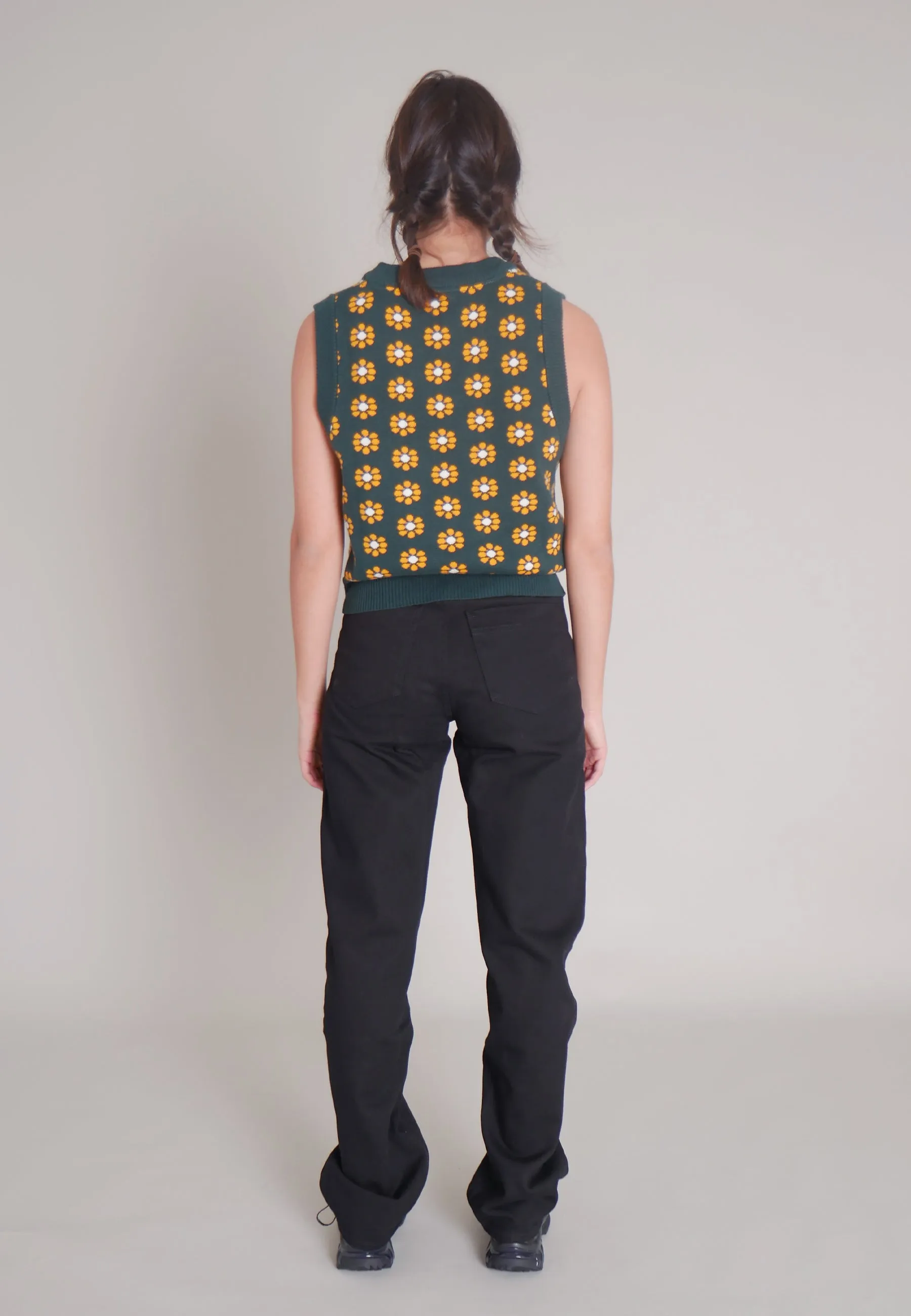 Feely Vest - deep green