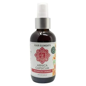 Four Elements Organic Herbals Arnica Capsicum Liniment 4 oz Liquid