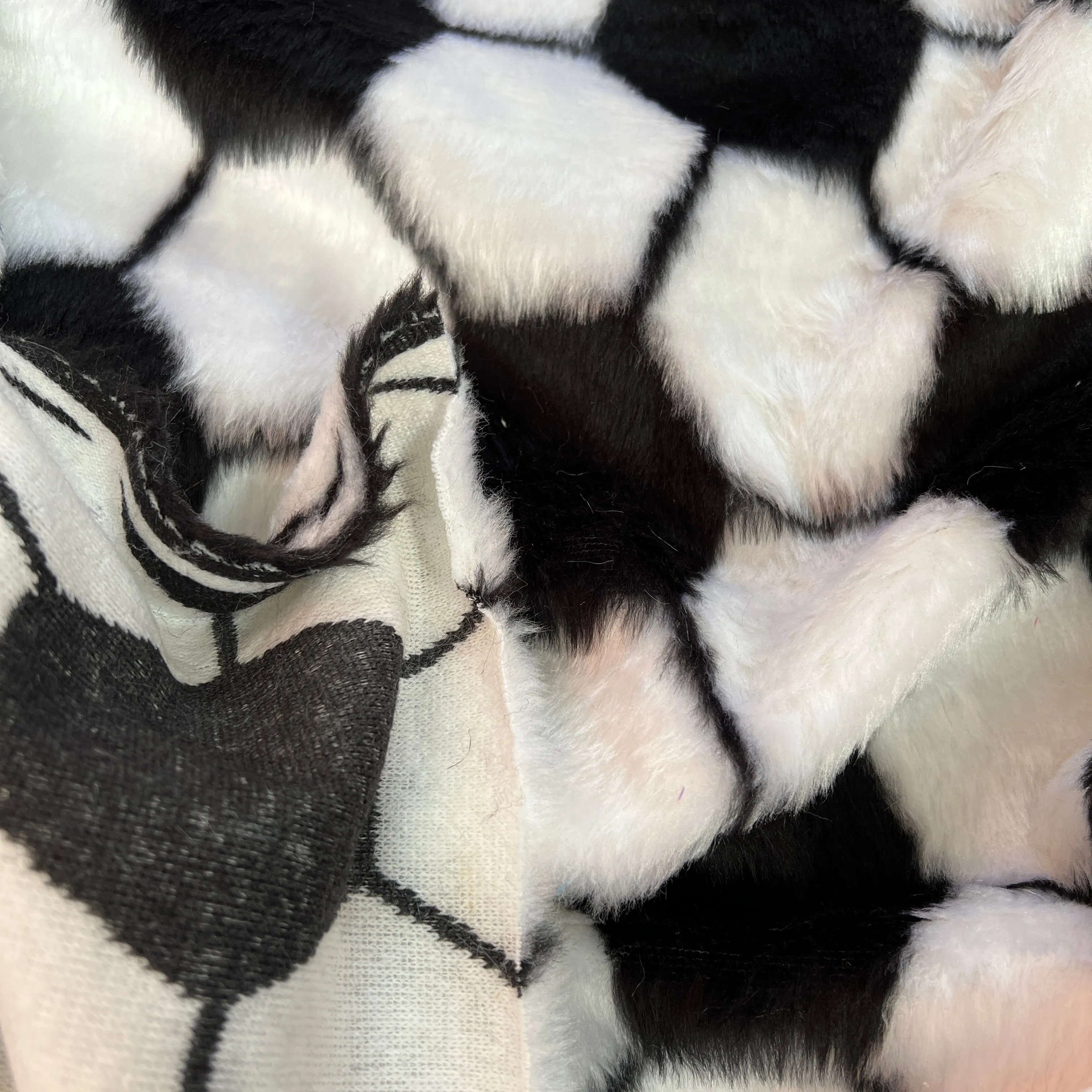 FS1110 Football Fur Fabric