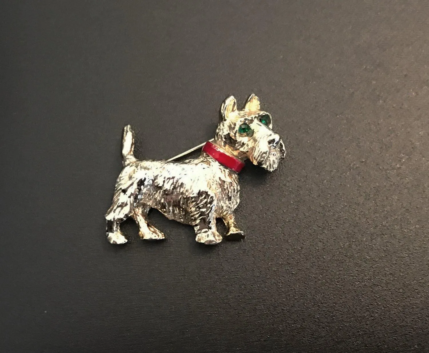 Gerry's Vintage Golden Terrier Brooch