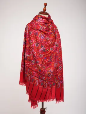 Handmade Artistic Kashmiri Kani Pashmina Jamavar Shawl