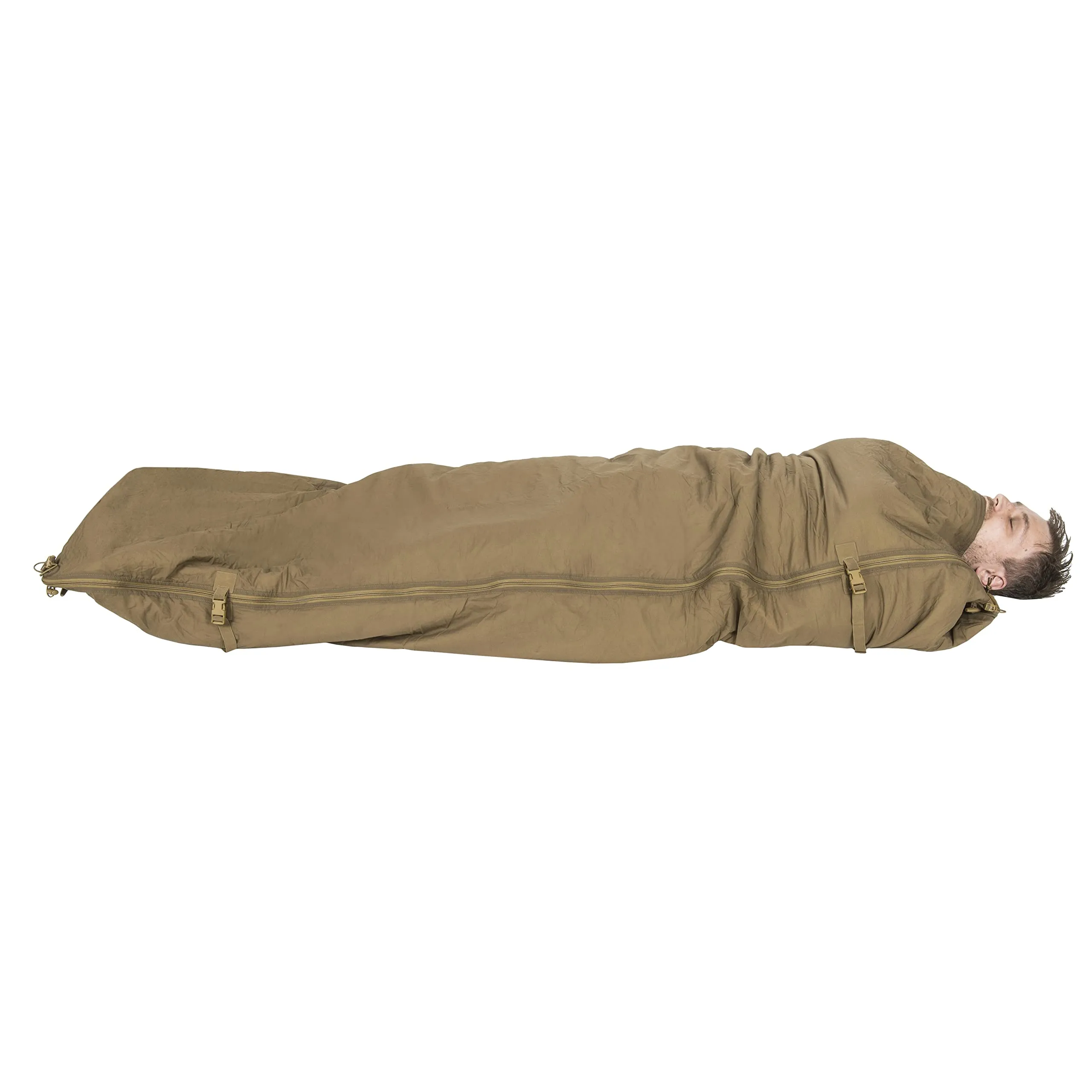 Helikon-Tex Swagman Roll Military Poncho, Bushcraft Line - Multi-Purpose Rain Poncho & Emergency Poncho - Survival and Military Gear - Woobie Blanket & Jacket (Alpha Green)