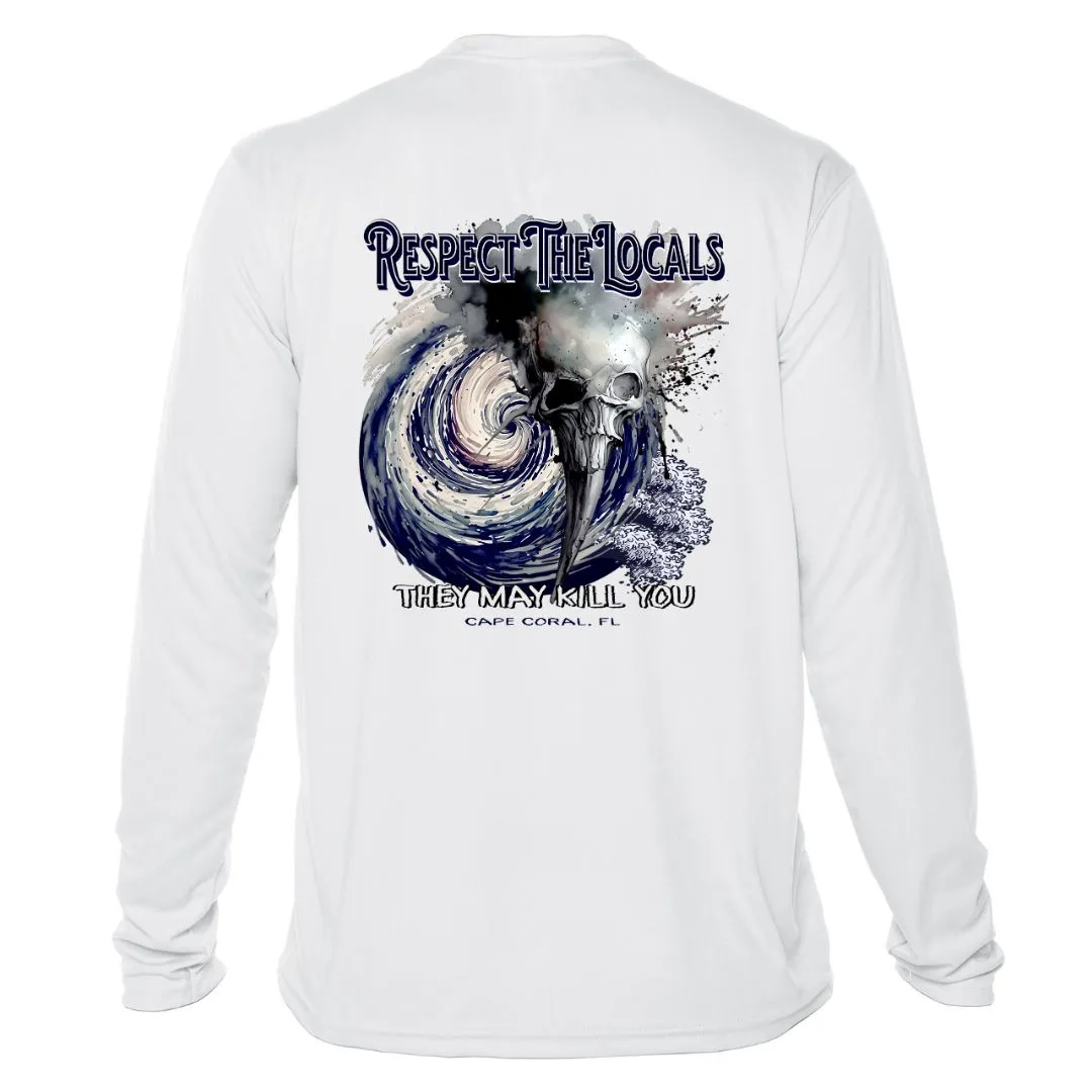 Hurricane Tornado Respect the Locals Sun Shirt - UPF50 Graphic Tee