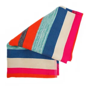 Indigo Stripe Desert Blanket