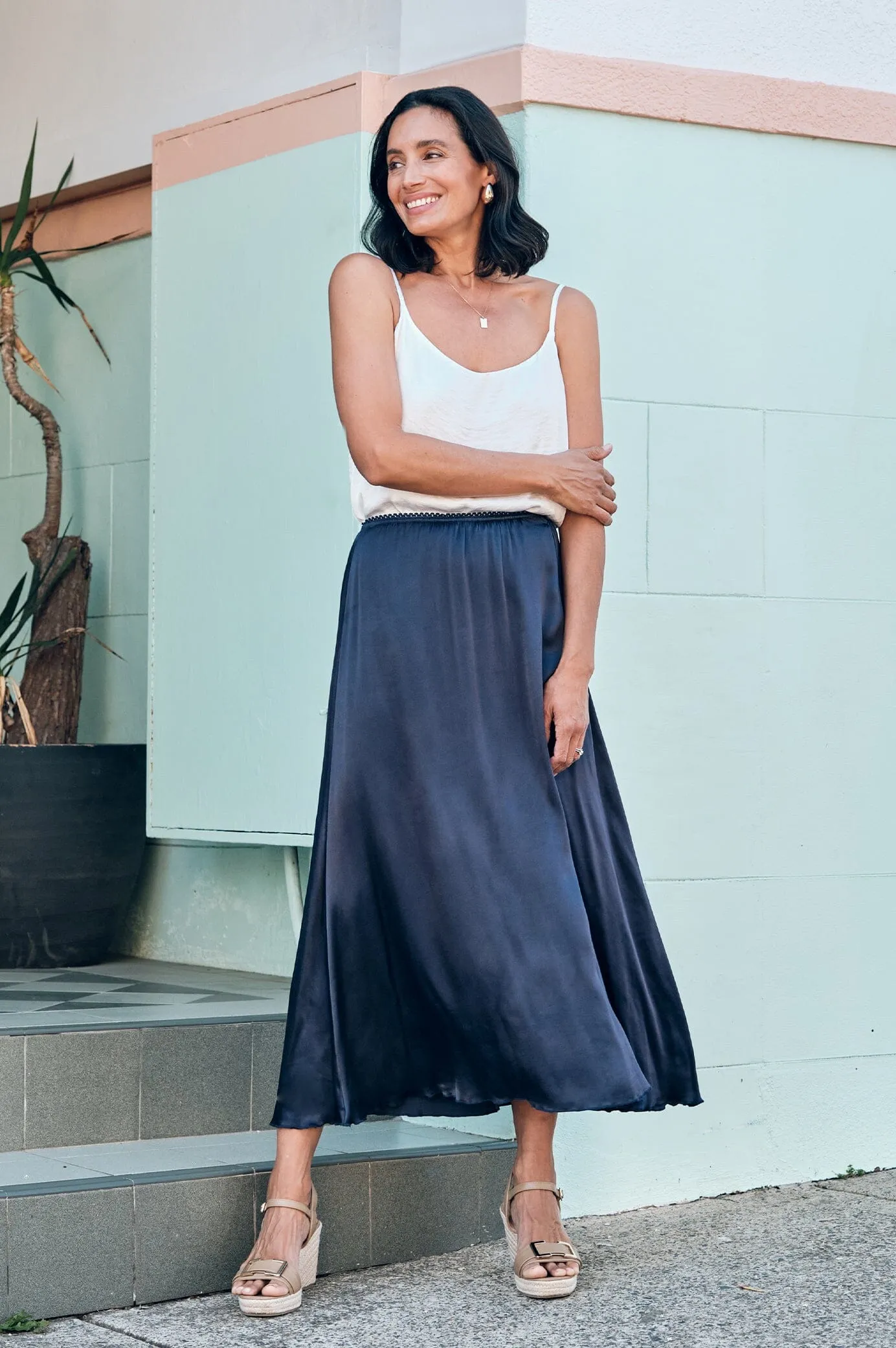 Lauryn Skirt Navy