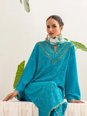 Lawn Karandi Embroidery