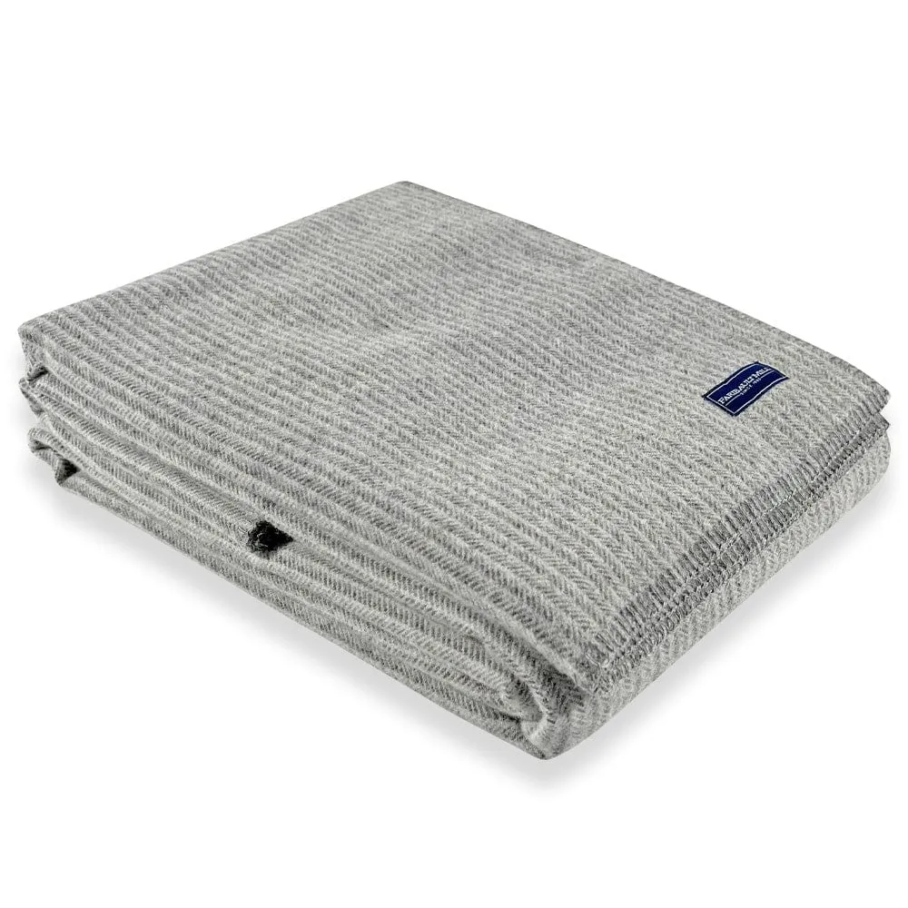 Limited Edition Pure & Simple Herringbone Wool Blanket