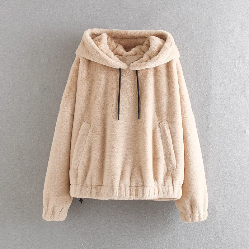 Long-Sleeve Female Vintage Women Fashion Hoodies Sweatshirts