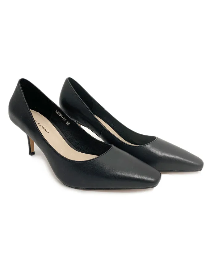 Lonny Stiletto Heels Black