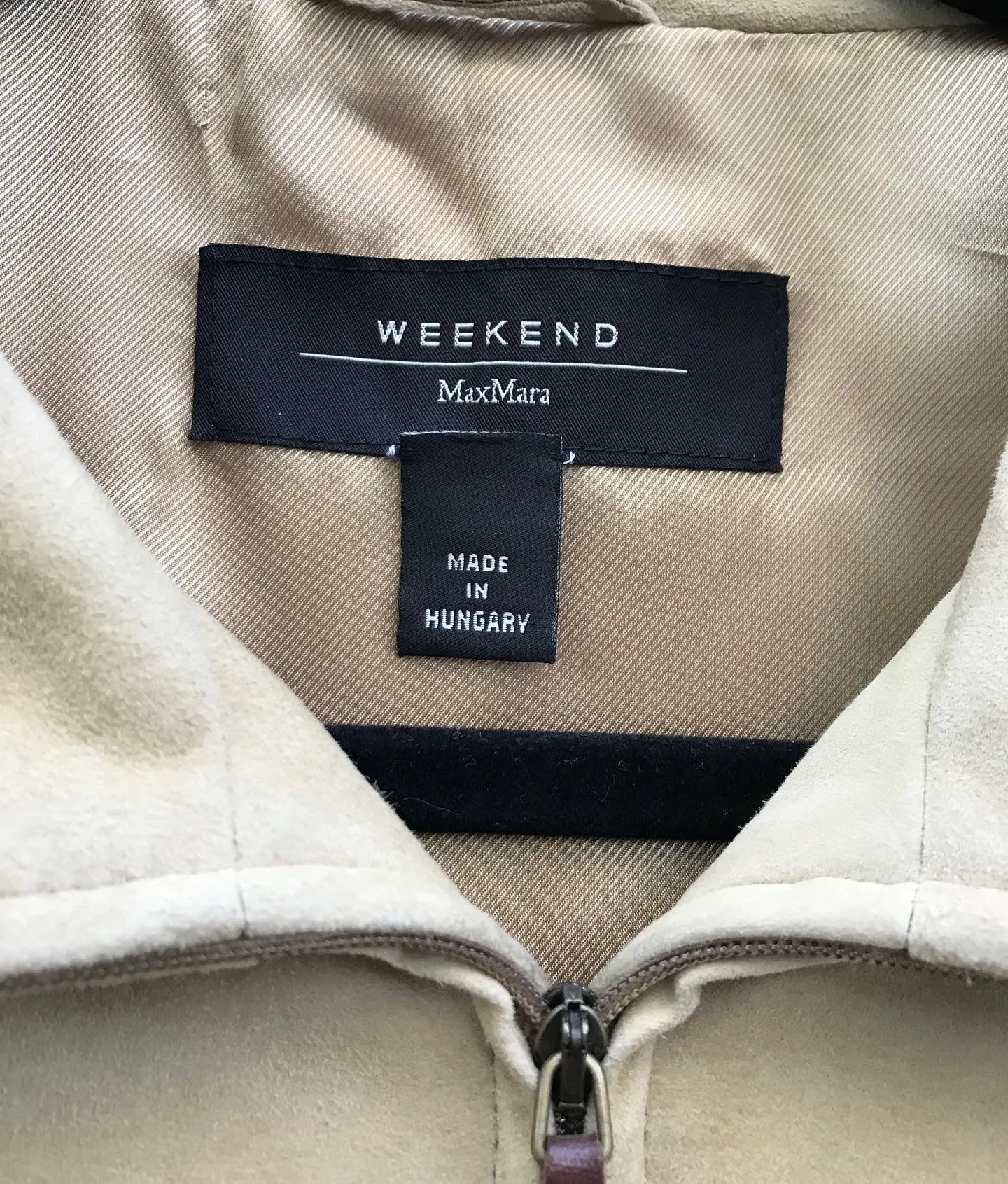 MAX MARA WEEKEND Suede Jacket