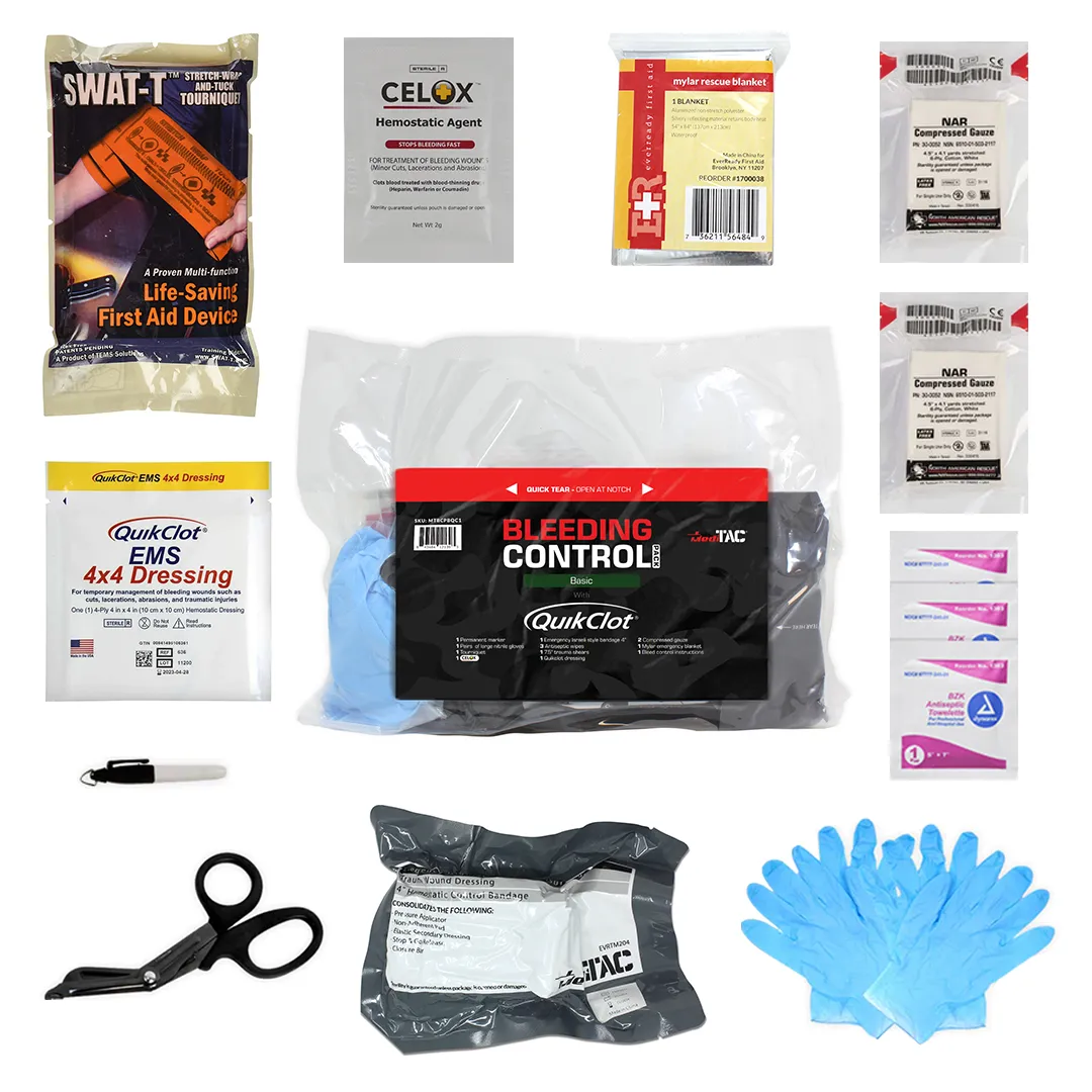 MediTac Bleeding Control Pack Basic with Celox