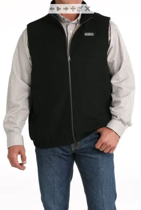 Men's Cinch CC Wooly Vest Black