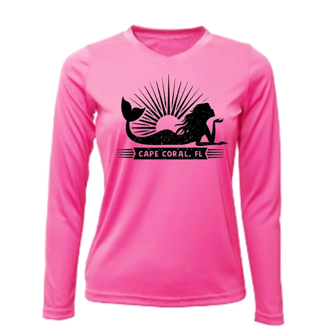 Mermaid Sun Shirt - Women's UPF50 Sun Protection Graphic Tee