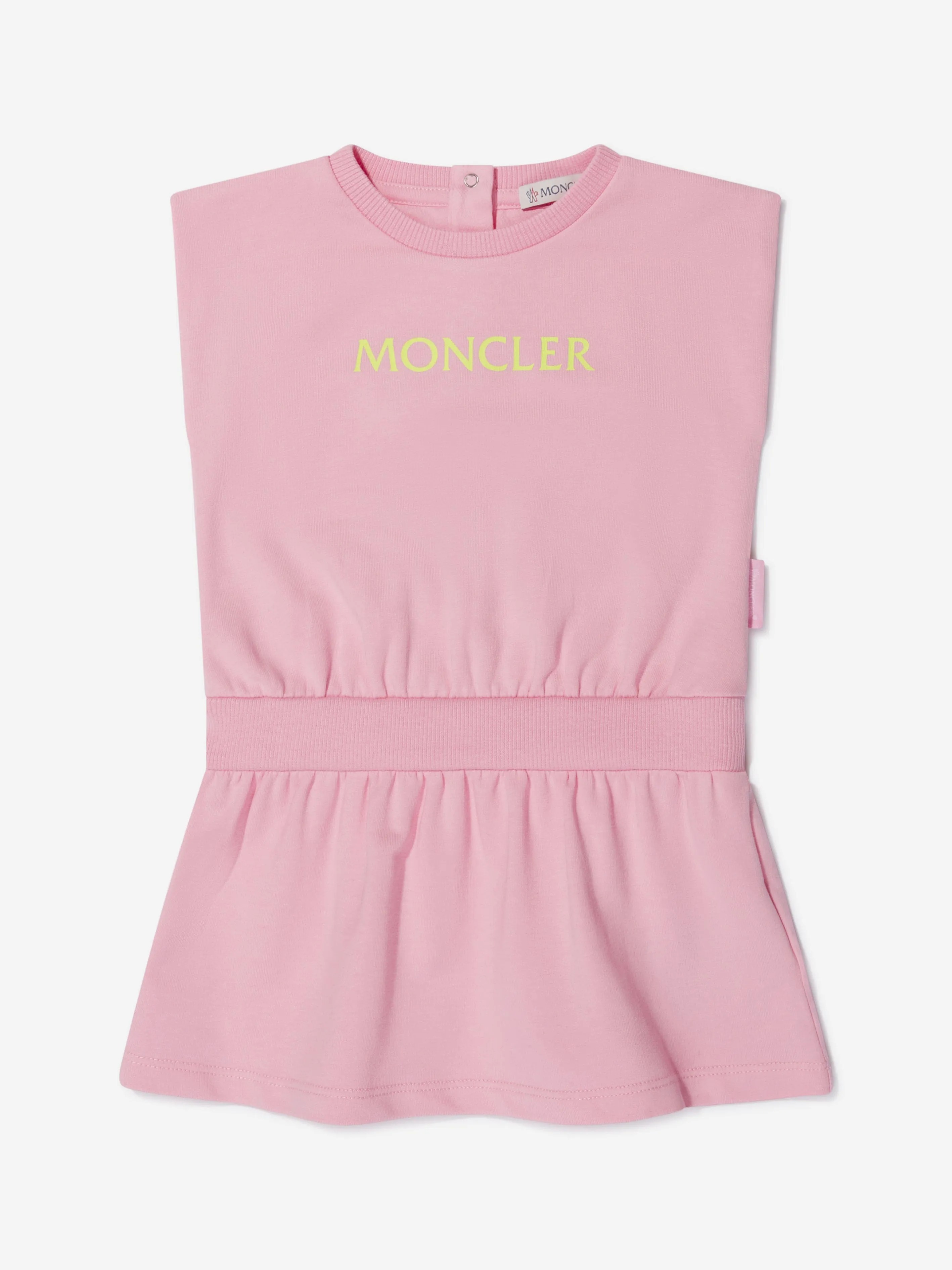 Moncler Enfant Baby Girls Stretch Logo Sweater Dress