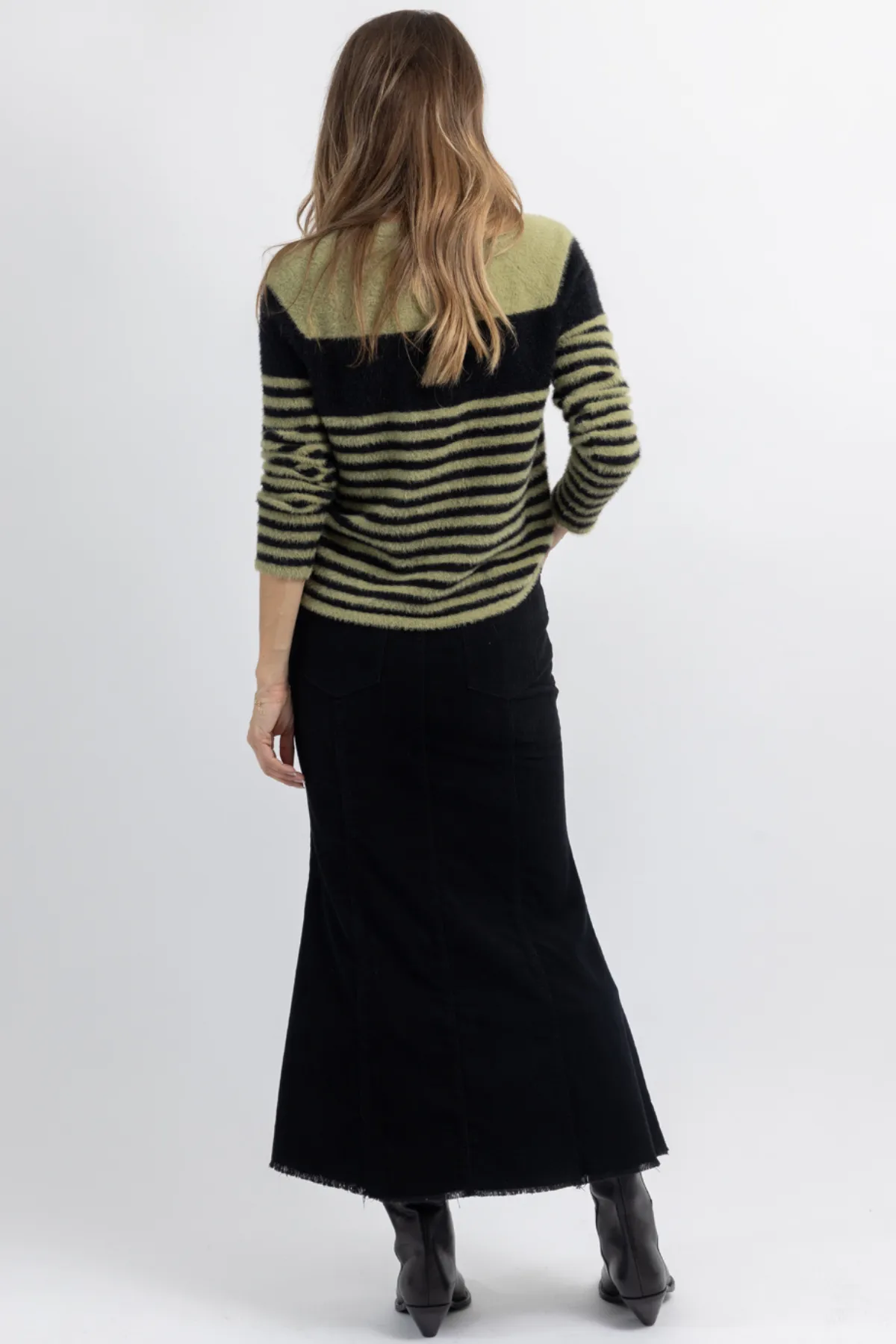 MONROE CORDUROY MAXI SKIRT