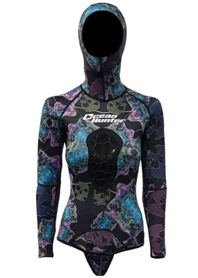 Ocean Hunter Womens Artemis 5mm Open Cell Jacket