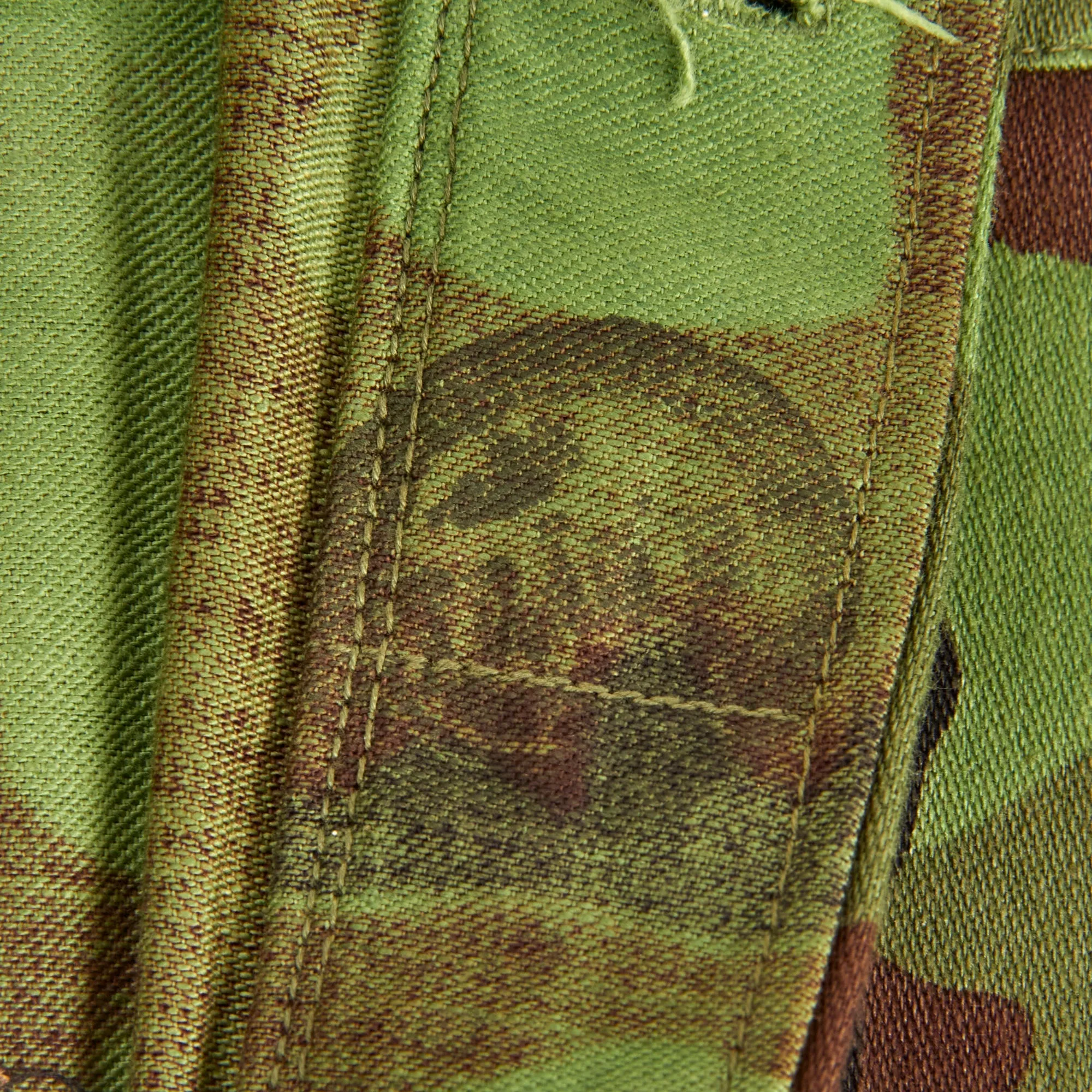 Original ARVN Vietnam War Southern Vietnamese Army of the Republic of Vietnam Airborne Division Paratroopers “Airborne Leaf” Pattern ERDL Unifom Set