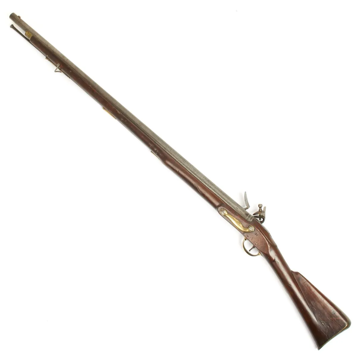 Original English India Pattern Brown Bess Flintlock Musket Marked to 71st Regiment