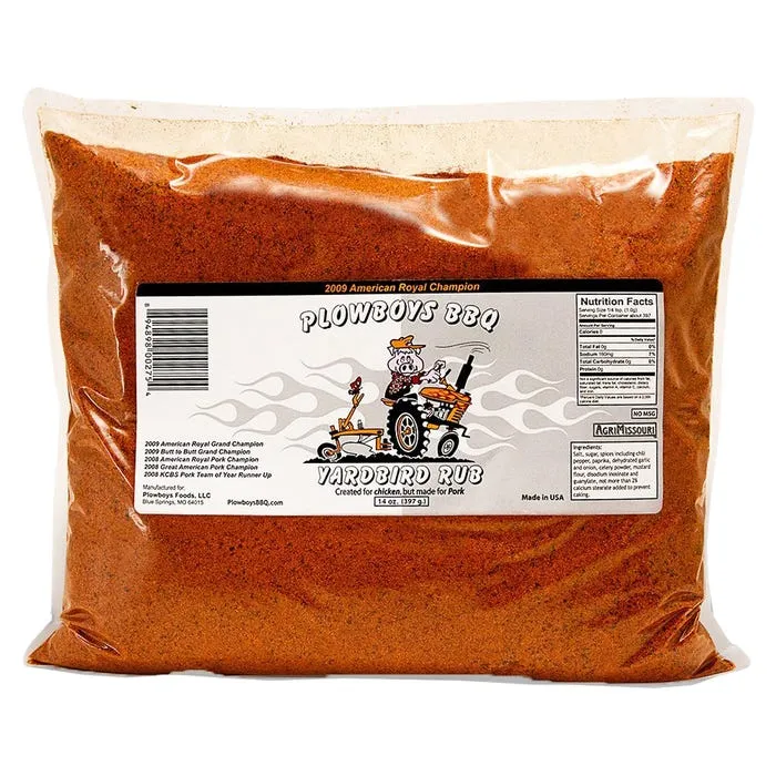 Plowboys Barbeque Yardbird Rub (5LB. COMPETITION BULK)