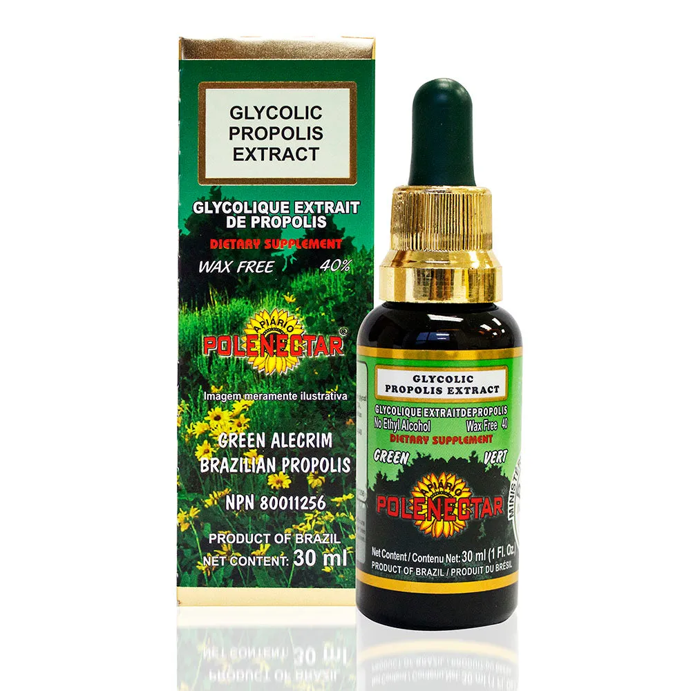 Polenectar® Green Bee Propolis Liquid (Wax Free 40) 30ml