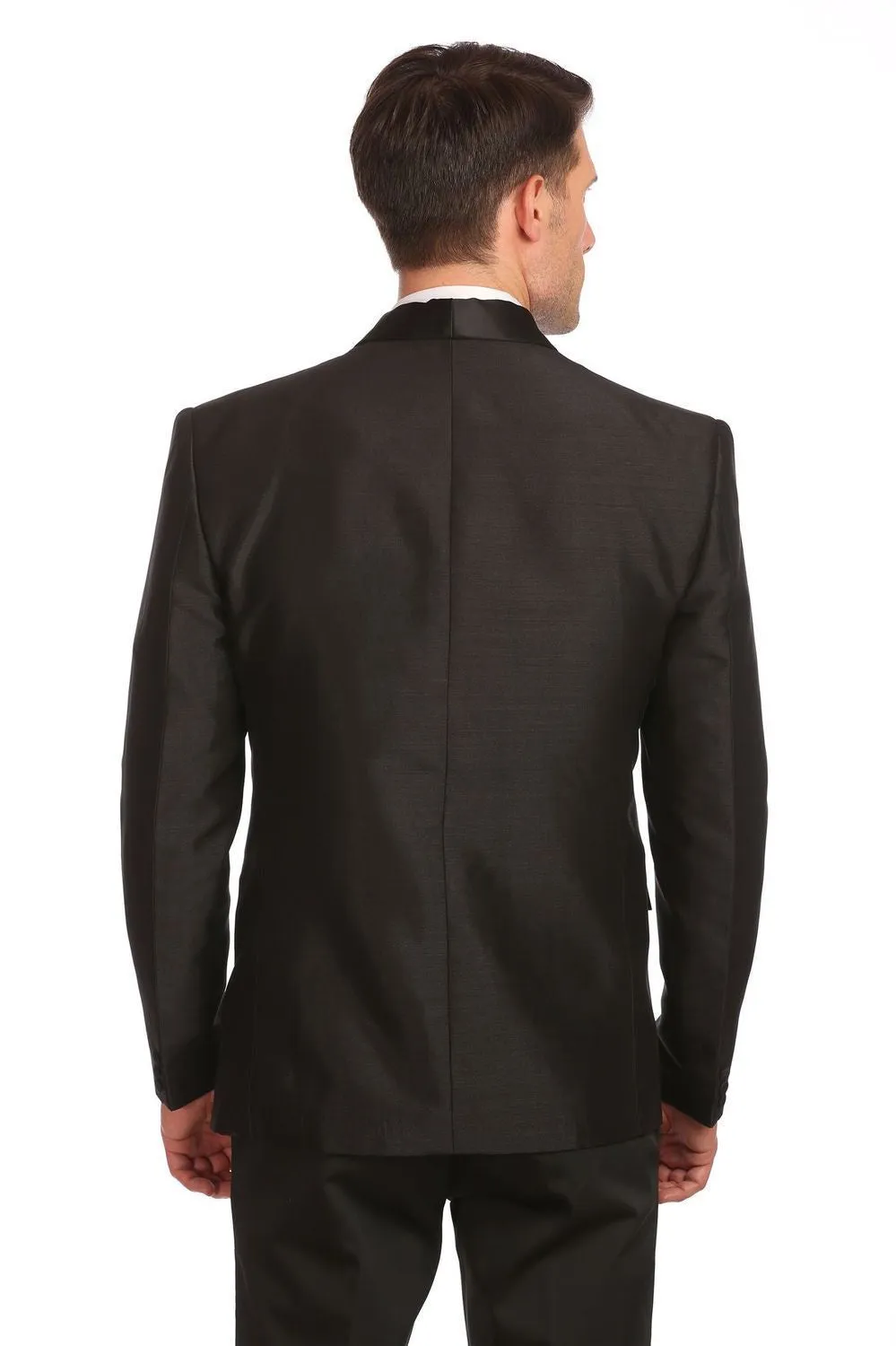 Poly-Satin Black Blazer