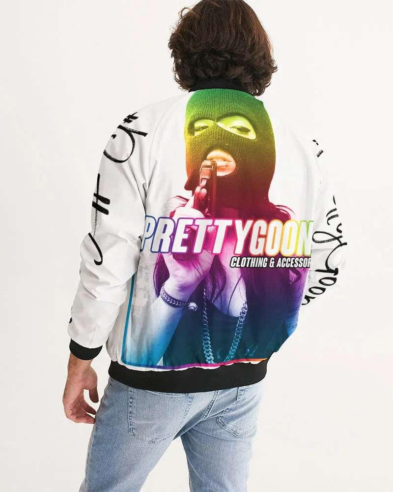 Pretty Goons Rainbow Guns Men's Bomber Jacket