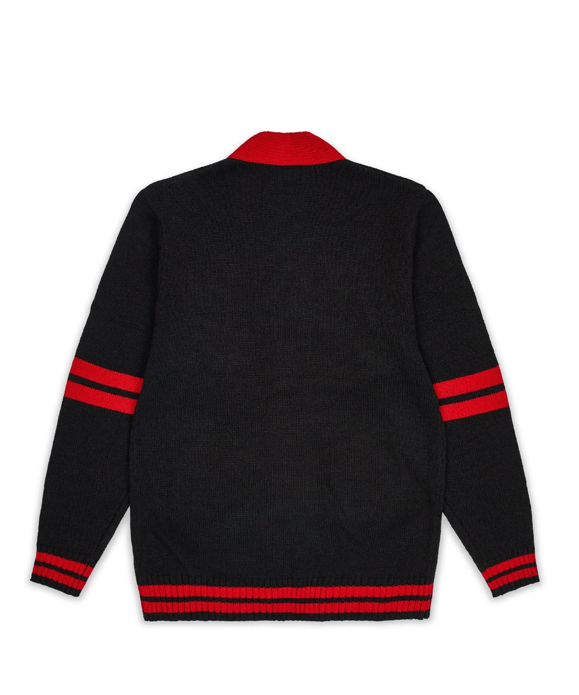 Regal Cardigan Sweater - Black