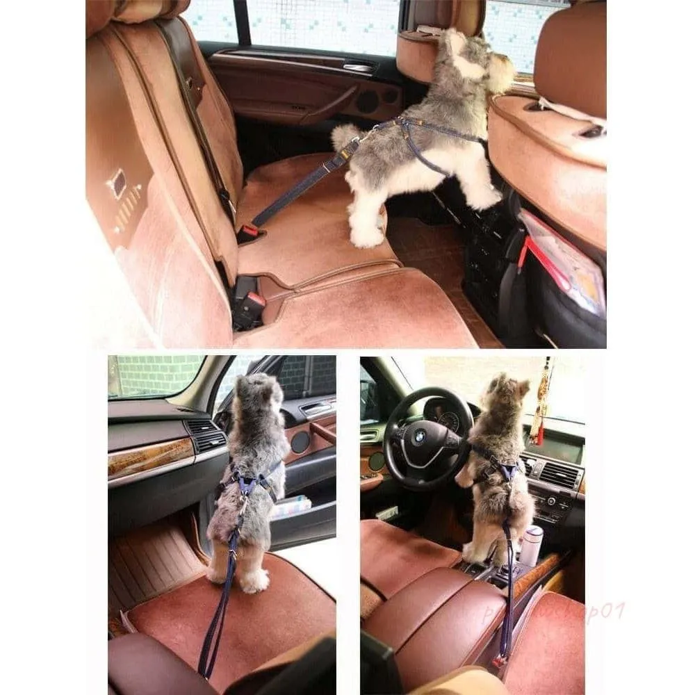 Retractable Pet Car Seat Belt