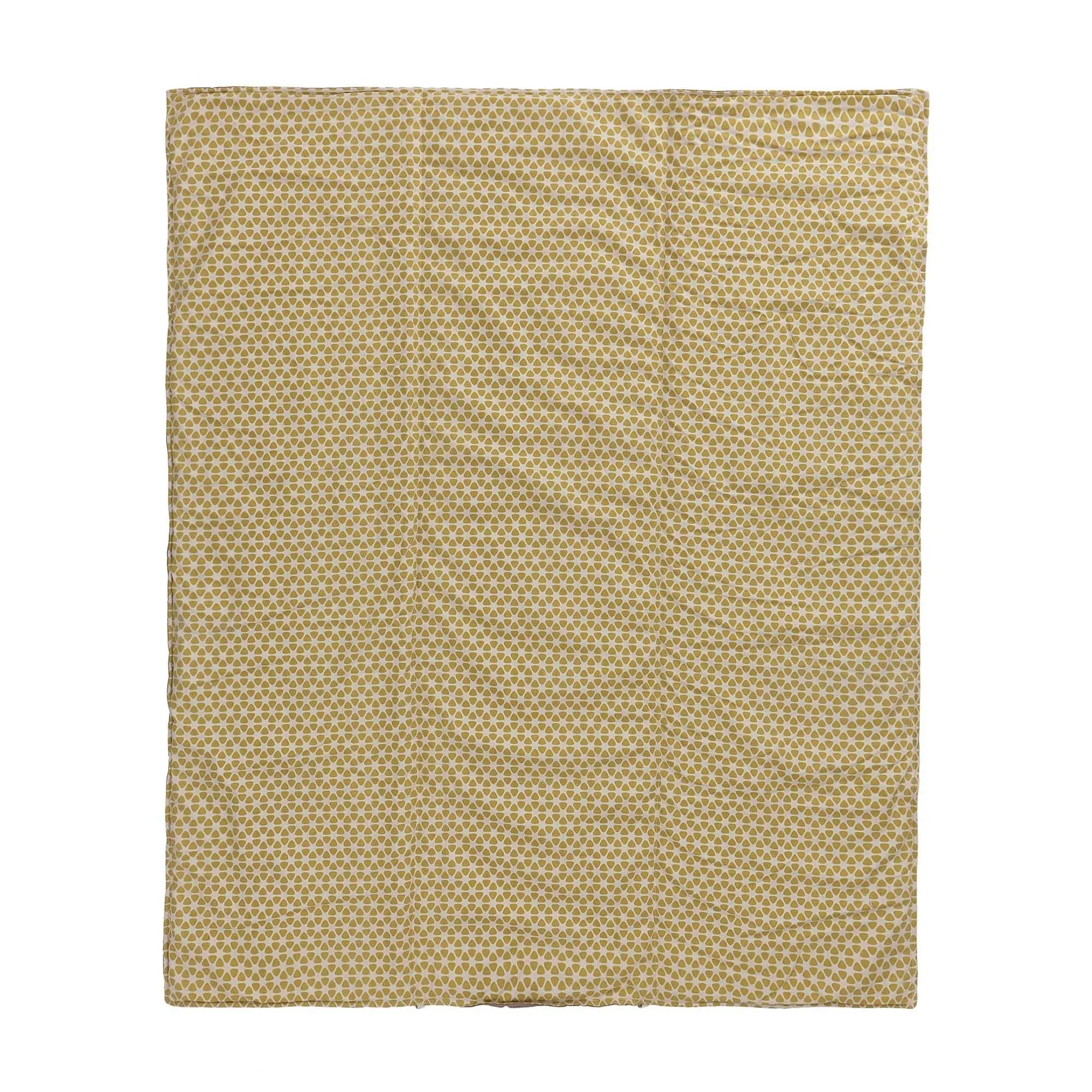 Saldanha Picnic Blanket [Mustard/Natural/Brown]