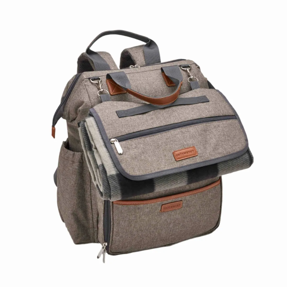 Saltwater Del Sur Picnic Backpack Grey