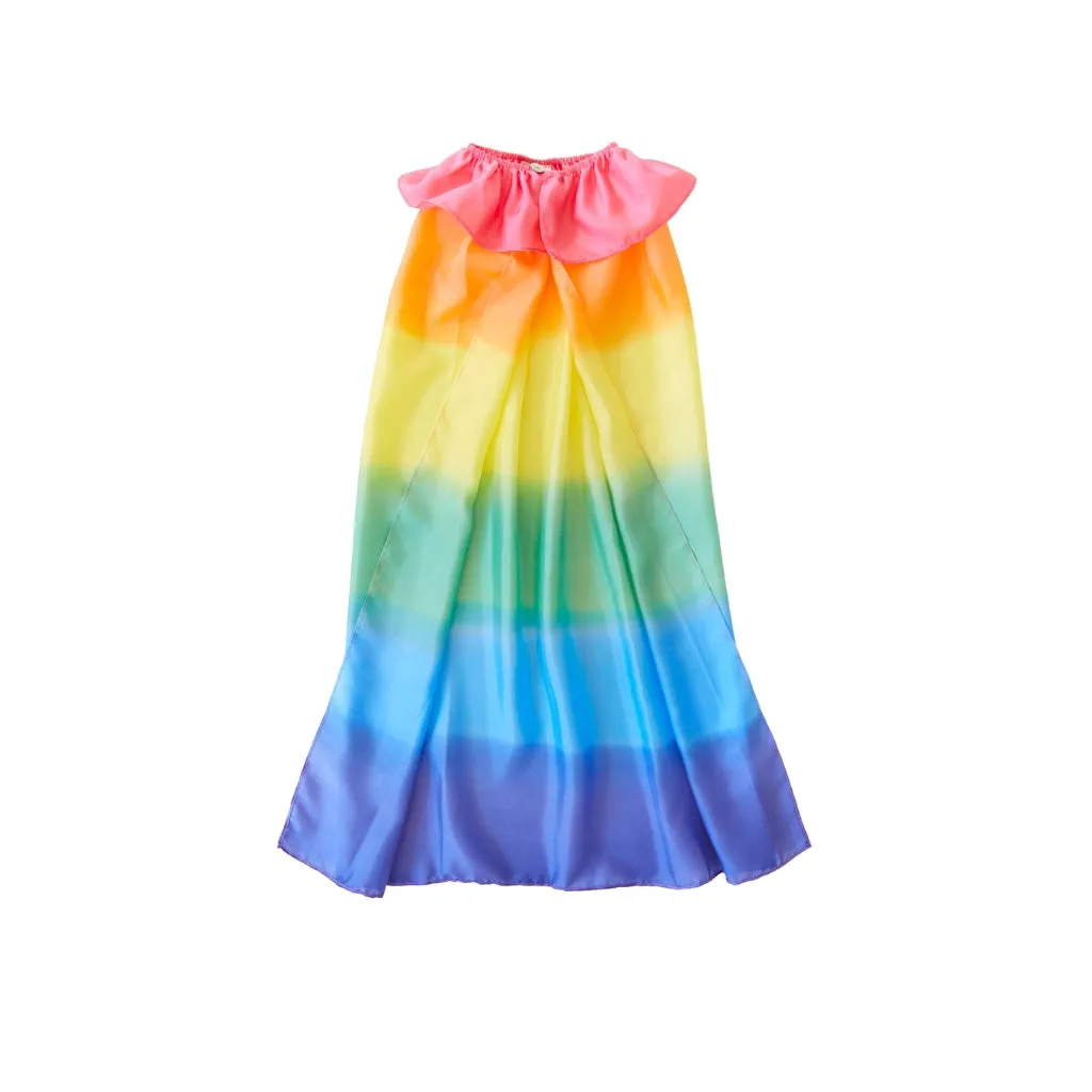 Sarah's Silk Cape - Rainbow