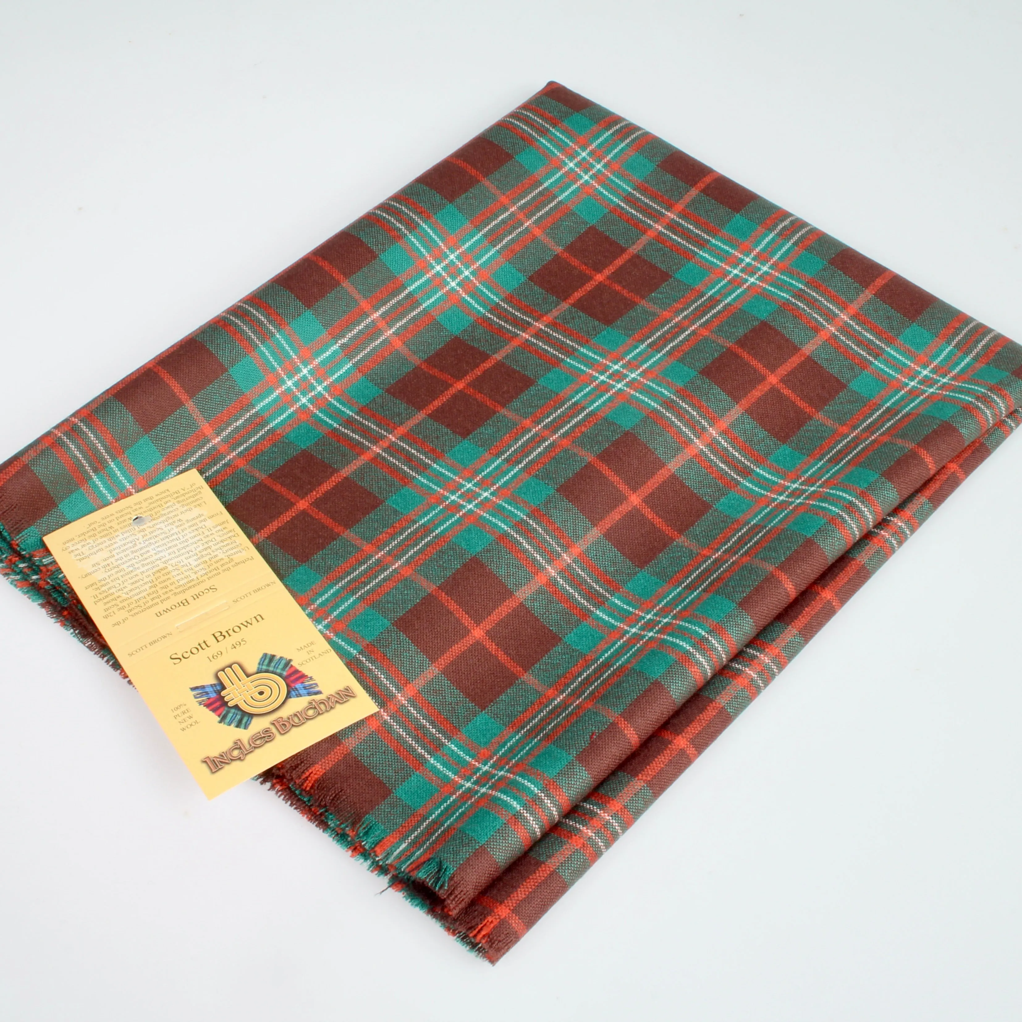 Scott Brown Ancient Tartan Shawl