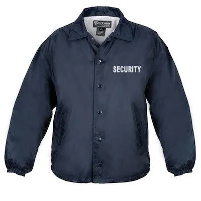 Security Flannel Lined Windbreaker