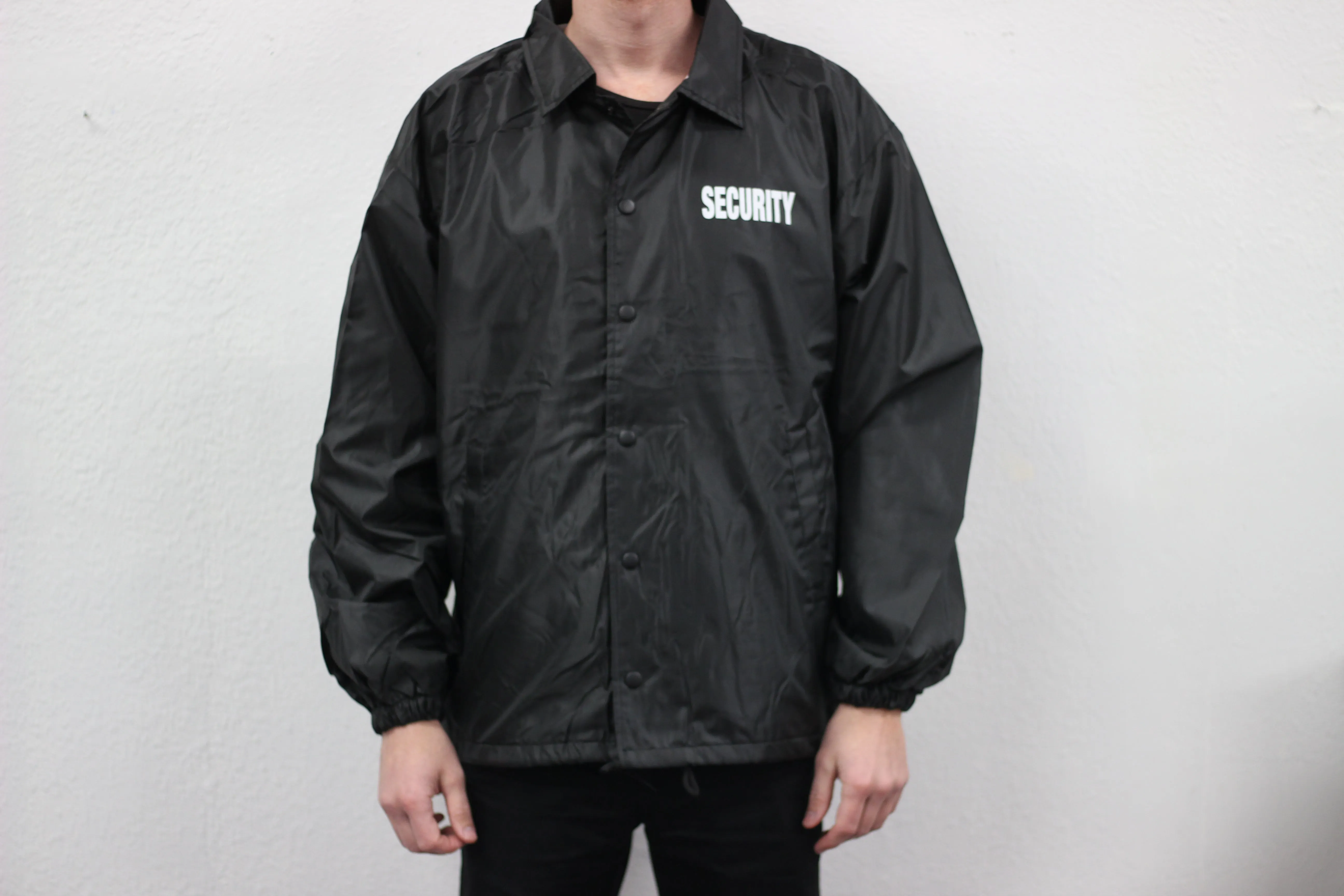 Security Flannel Lined Windbreaker