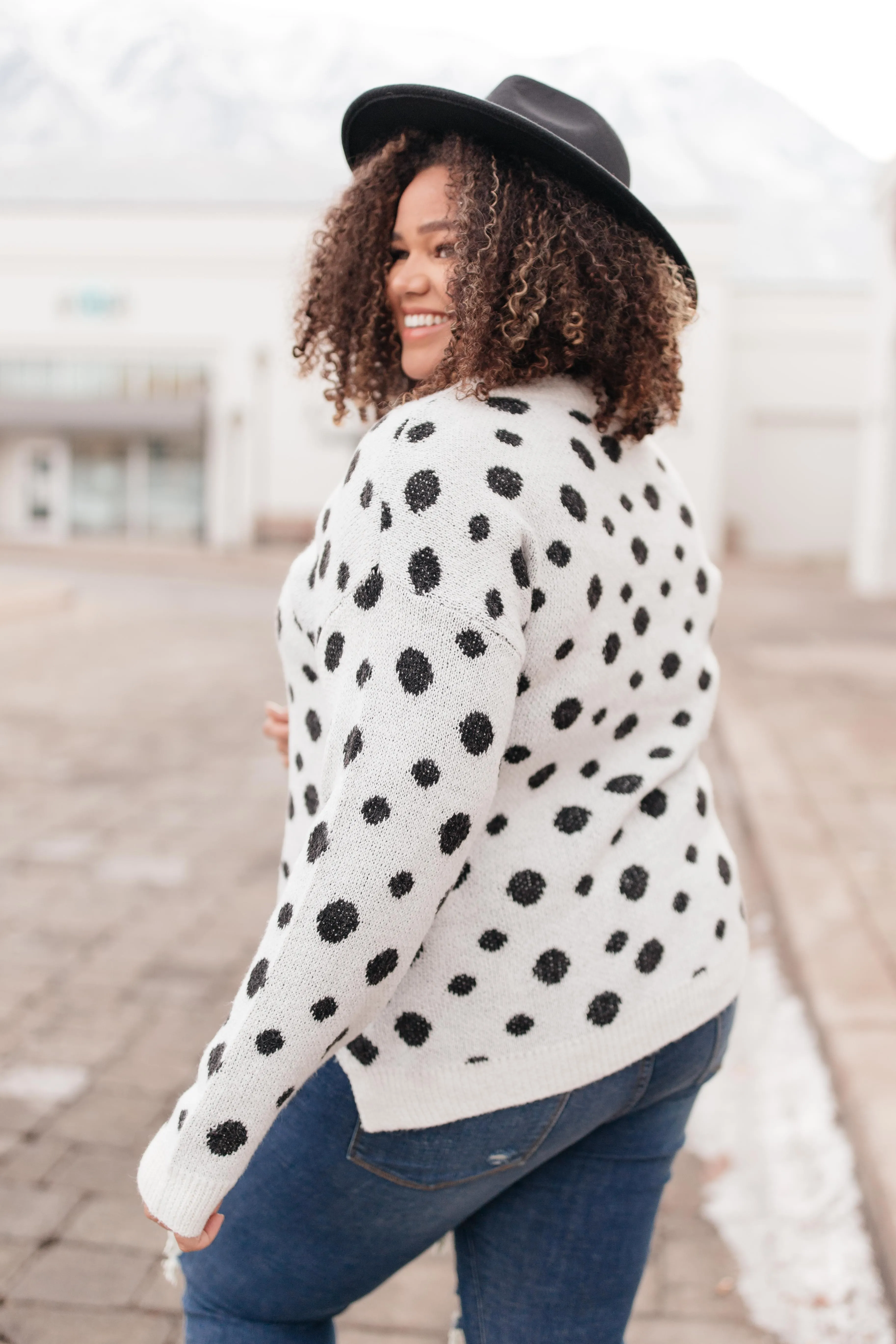 Spotted and Ready Sweater