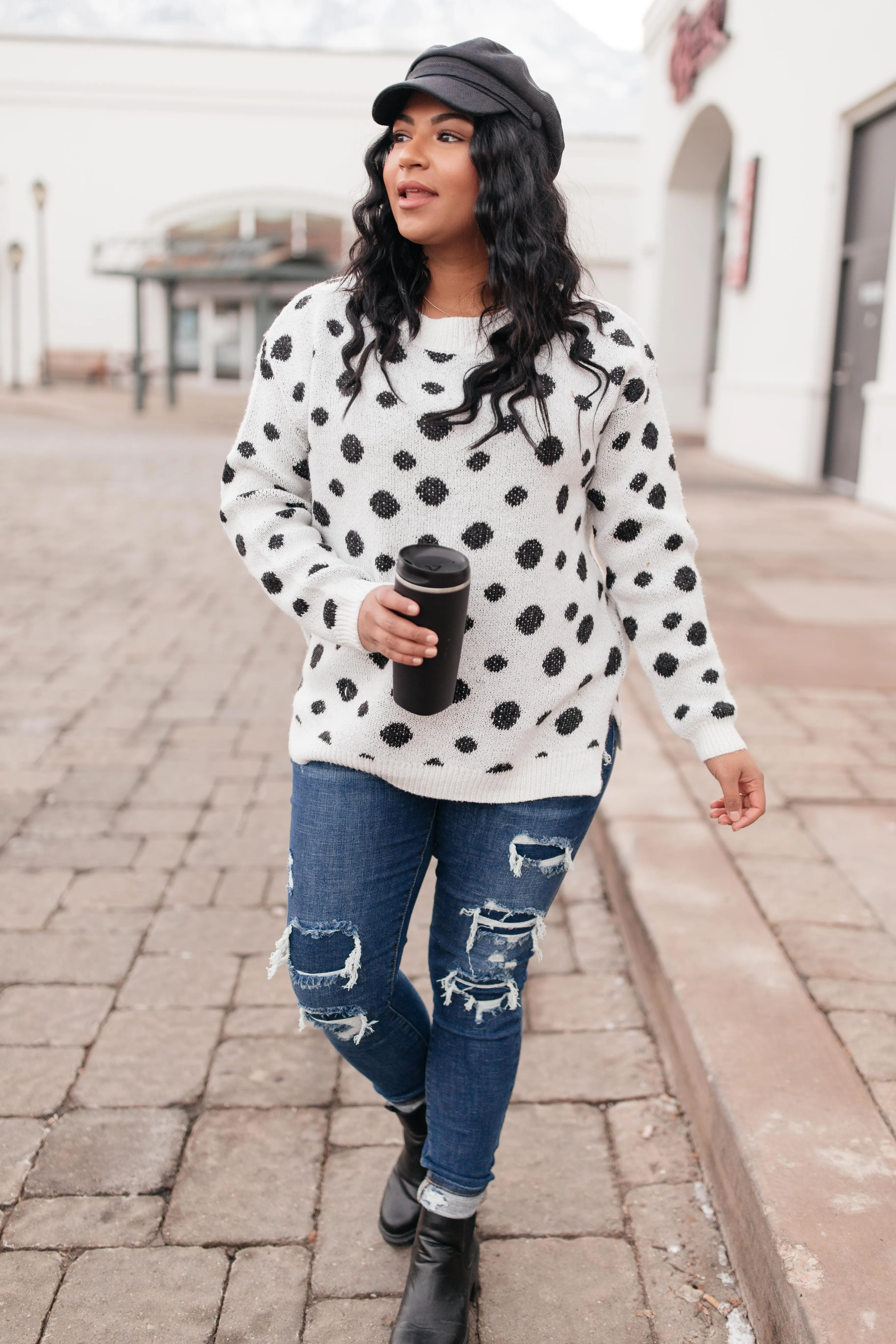 Spotted and Ready Sweater