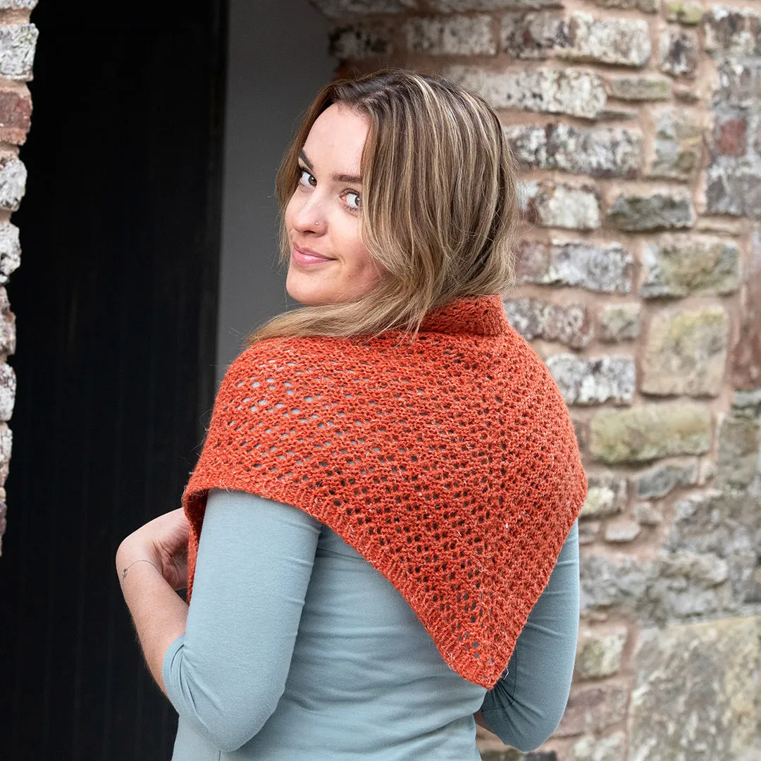 Style-It Eyelet Shawl Kit - One-Color