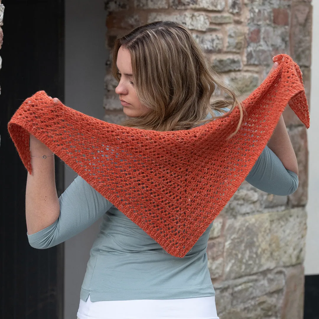 Style-It Eyelet Shawl Kit - One-Color