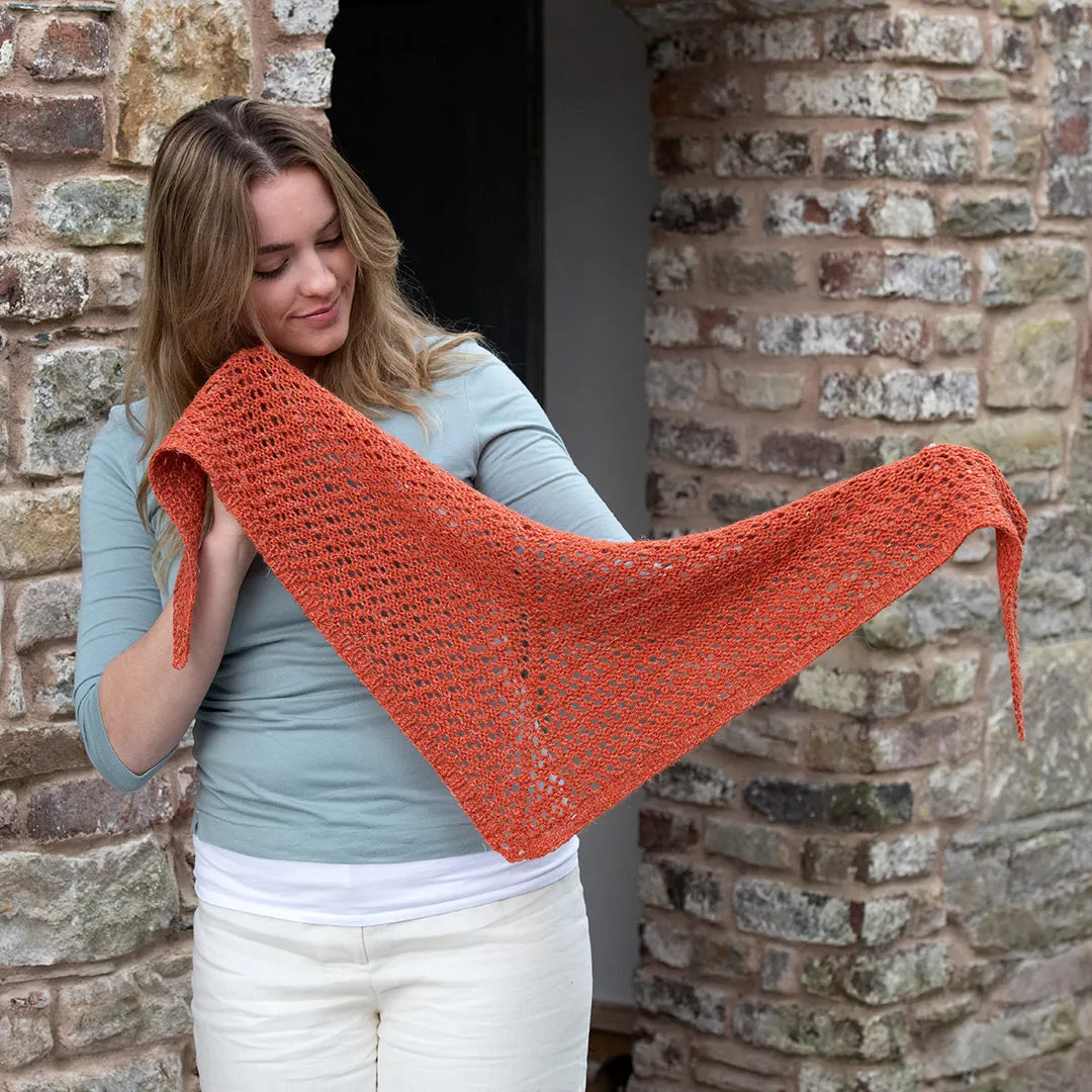 Style-It Eyelet Shawl Kit - One-Color