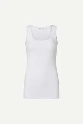 Sue Solid Vest White