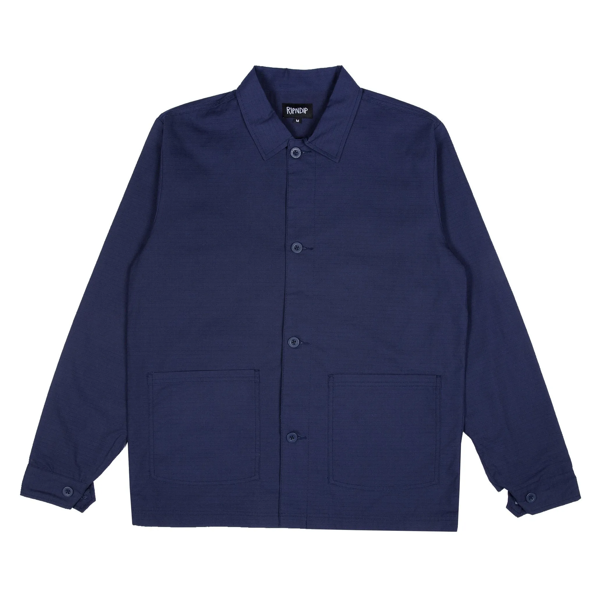 The Great Wave Military Jacket (Navy Blue)