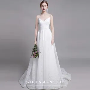 The Kerrelyn Wedding Bridal Sleeveless Lace Dress