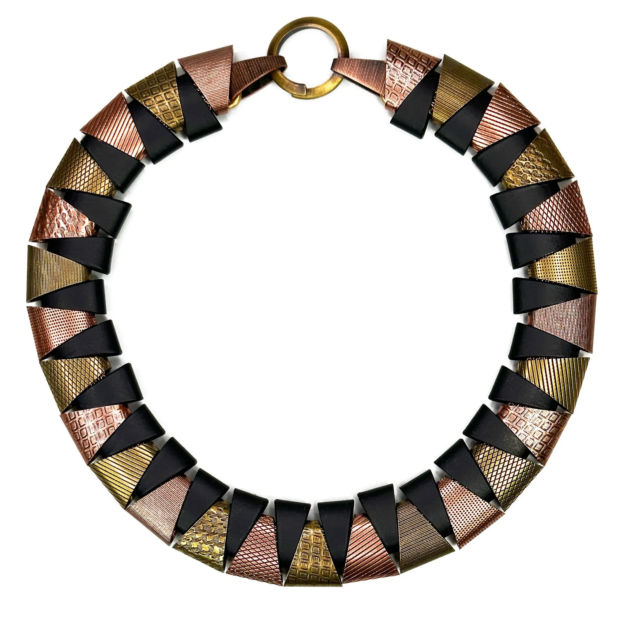 Tri-Tone Round Collar