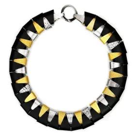 Tri-Tone Round Collar