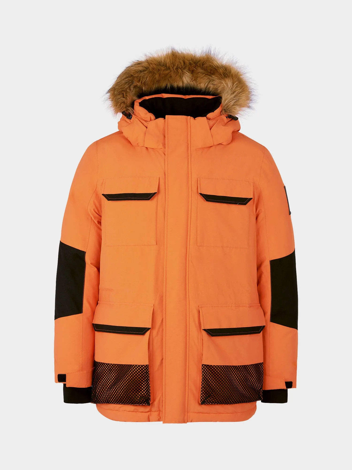 Ultimate Winter Parka Jacket in Burnt Orange