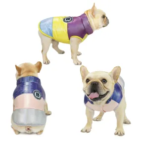 Winter Rainbow Cotton Vest Small Dog Pet Clothing